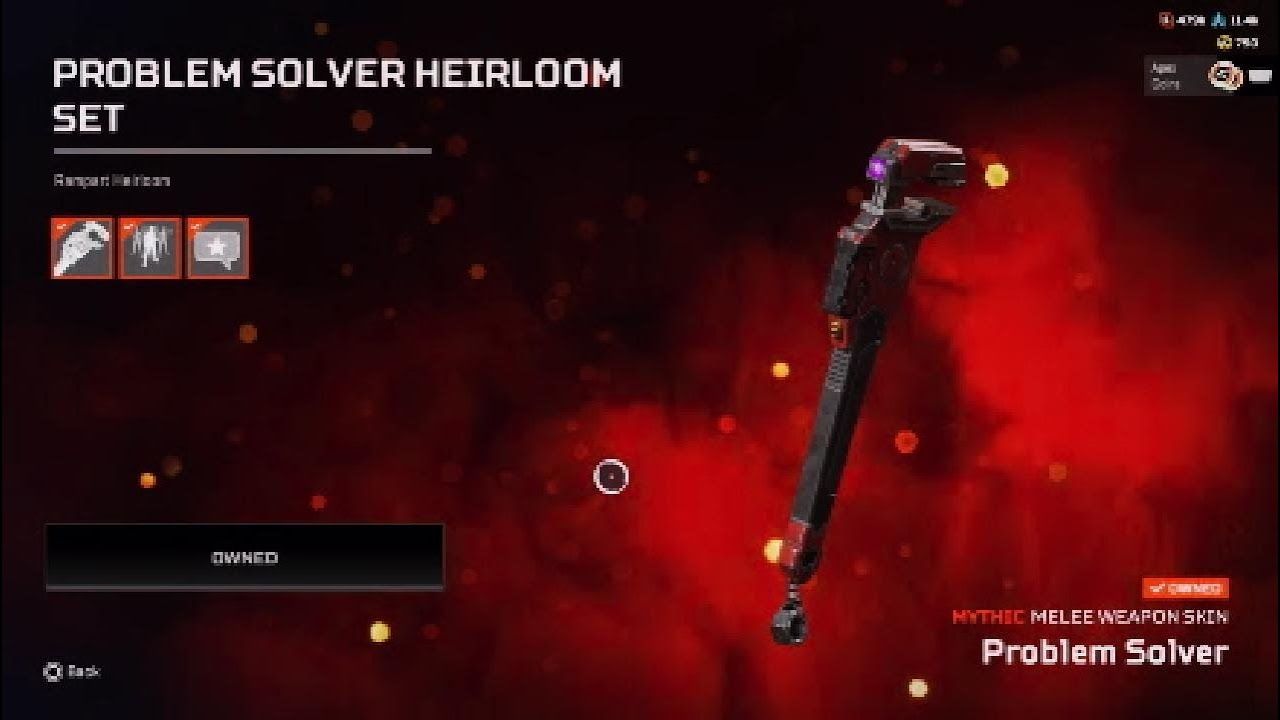 Apex Legends Unlocking my Second Heirloom