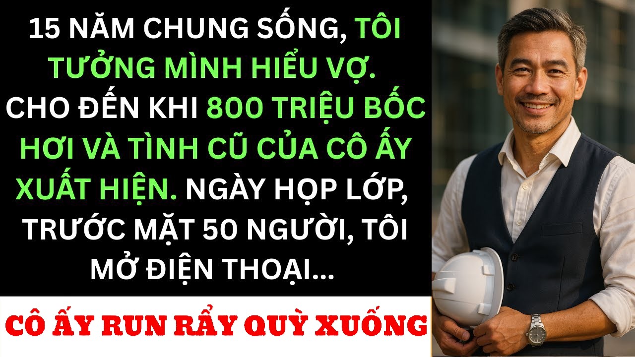 Vợ Tôi Ngoại Tình Với Người Yêu Cũ 3 Năm — Ngày Tựu Trường Tôi Phát Hiện Sự Thật Kinh Hoàng