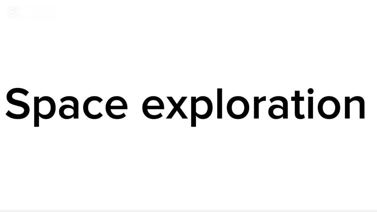 Space exploration!!!