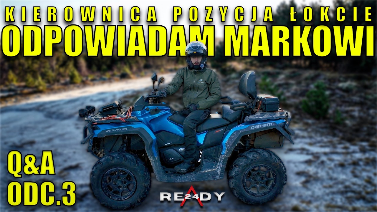 Odpowiedź na quadzie - jak siedzieć wygodnie i czuć się swobodnie