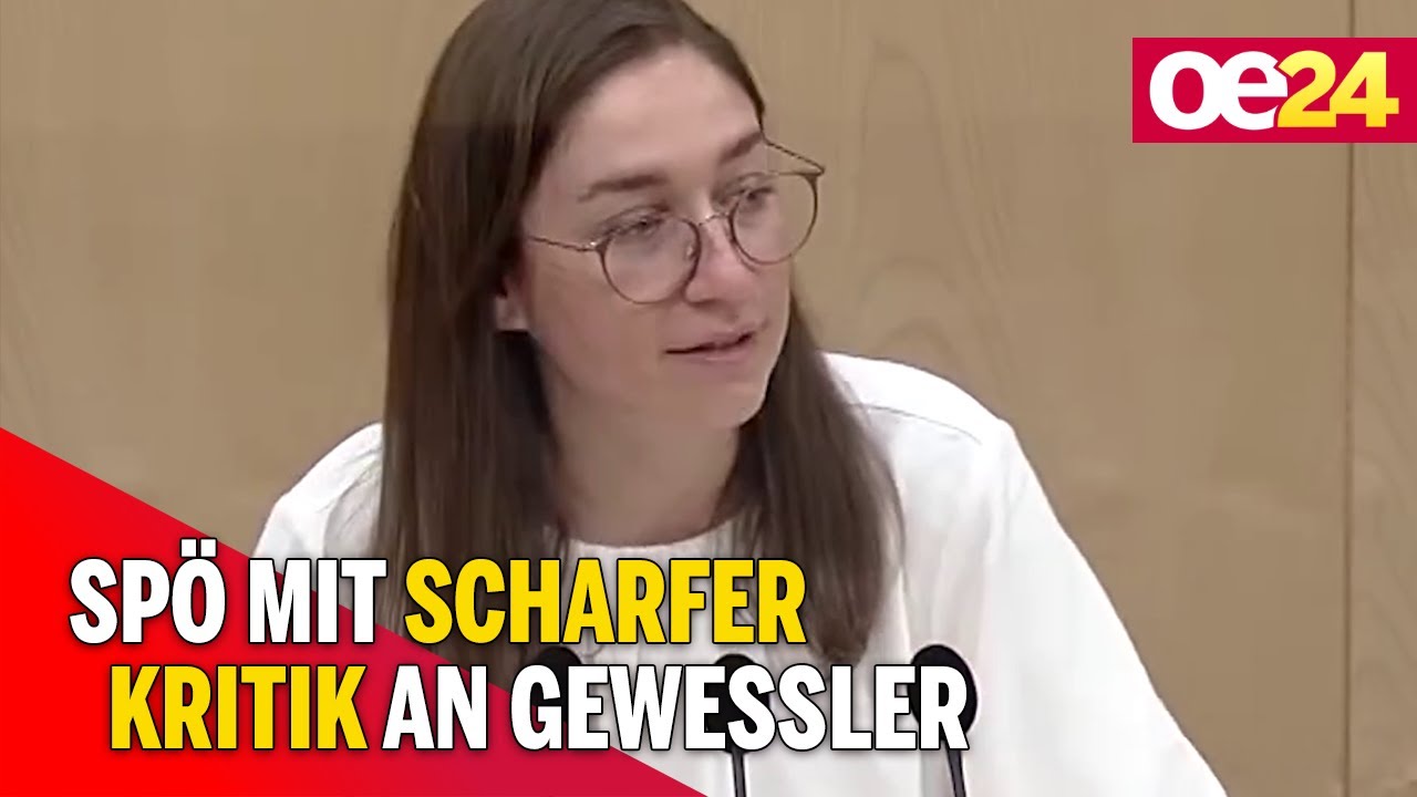 SPÖ mit scharfer Kritik an Gewessler