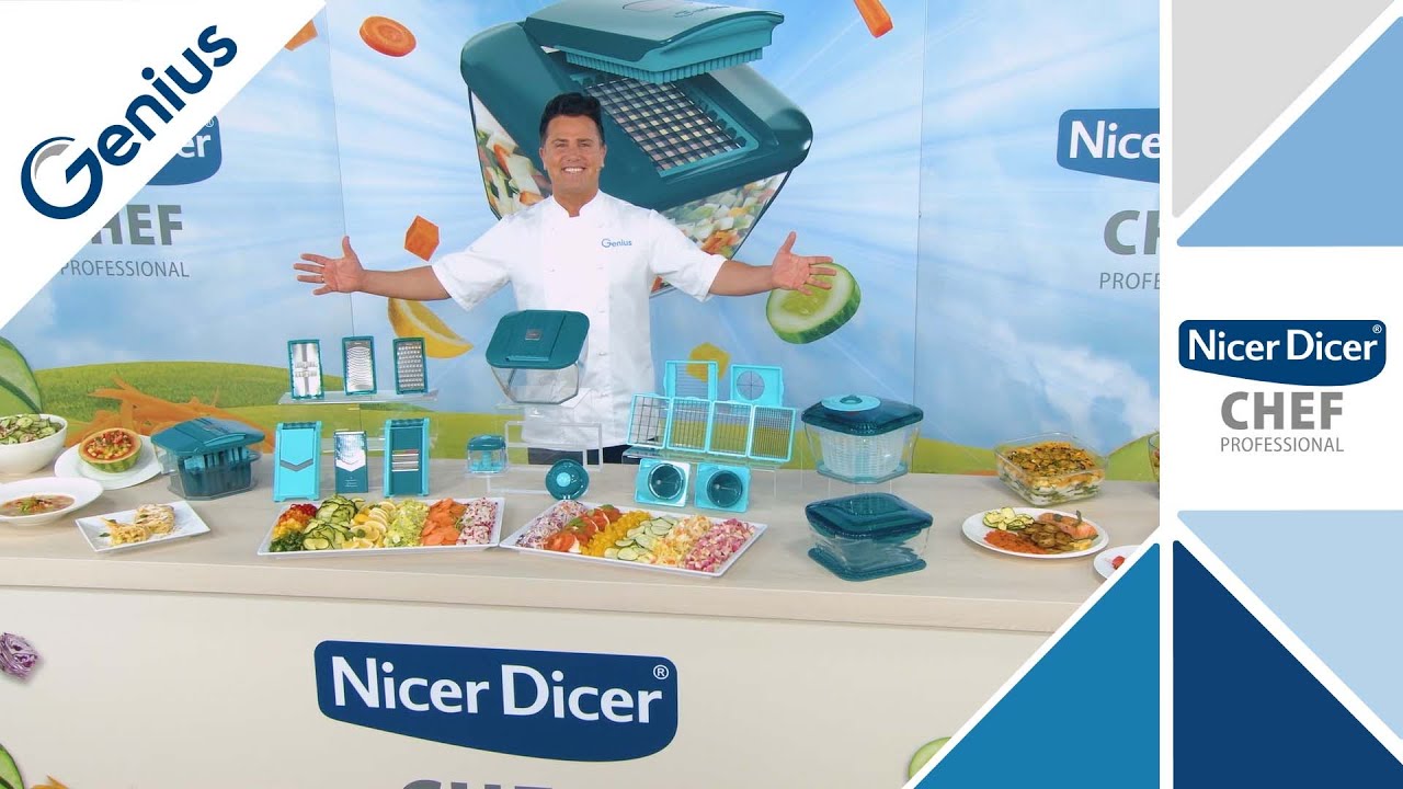 GENIUS | Nicer Dicer Chef Professional - TV Infomercial