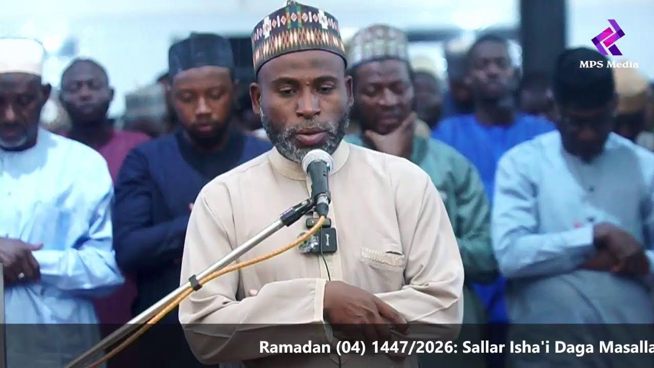 Kai tsaye: Sallar Isha'i Ramadan (04) 1447/2026  Daga Masallacin Masjid Banu Commassie KTN