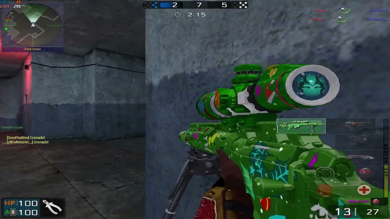 BlackShot ,SD, Crack Down , Competitivo
