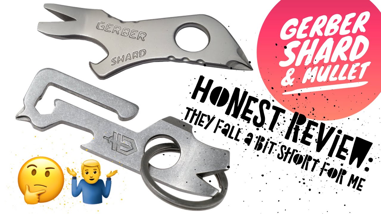 Gerber Shard and Mullet review. Hmmm, not sure if these are a bit overhyped tbh&hellip; 🤷&zwj;♂️