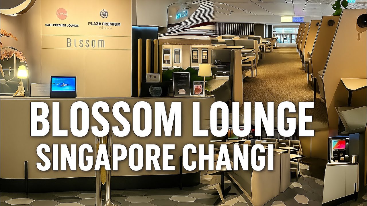 Inside Singapore Changi T4’s Blossom Lounge | Is this the best lounge?