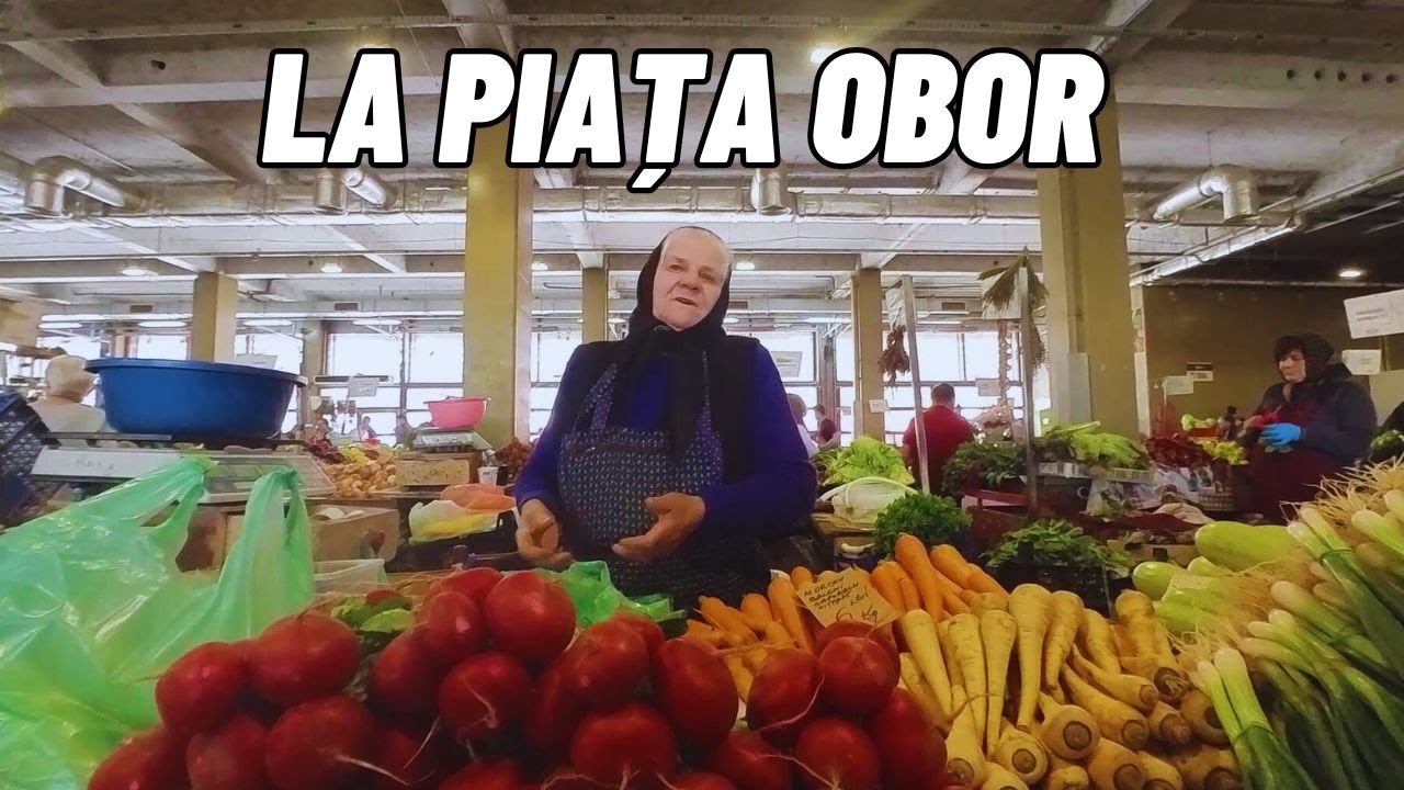 La Piața Obor. Am cumpărat de la bătrâni, dar am și fost păcălit de alții.