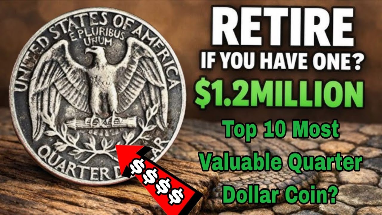 Ten Washington Quarters Known for Scarce Errors and Strong Prices High-Value 😳