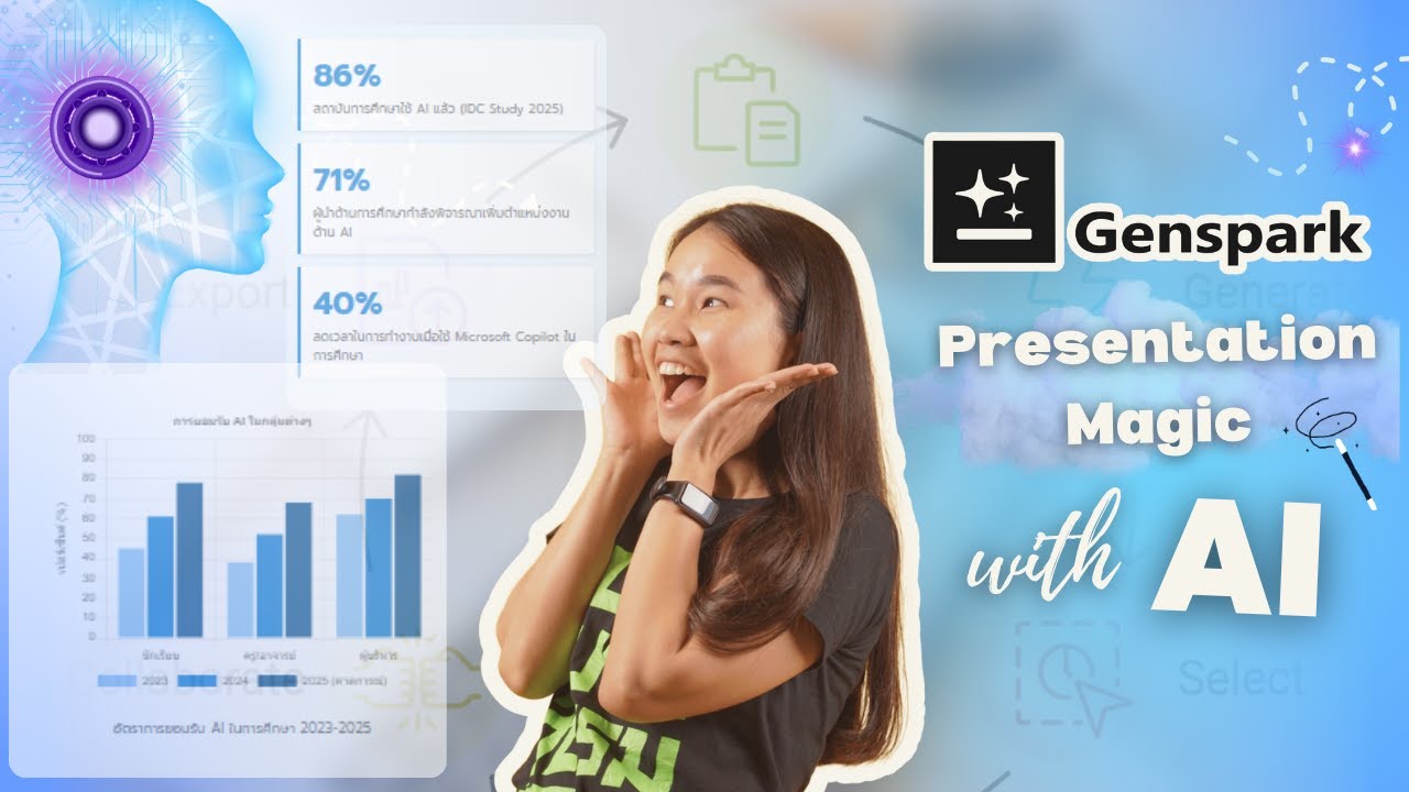 Super Agentic AI : Genspark สร้าง Presentation อย่างชาญฉลาด