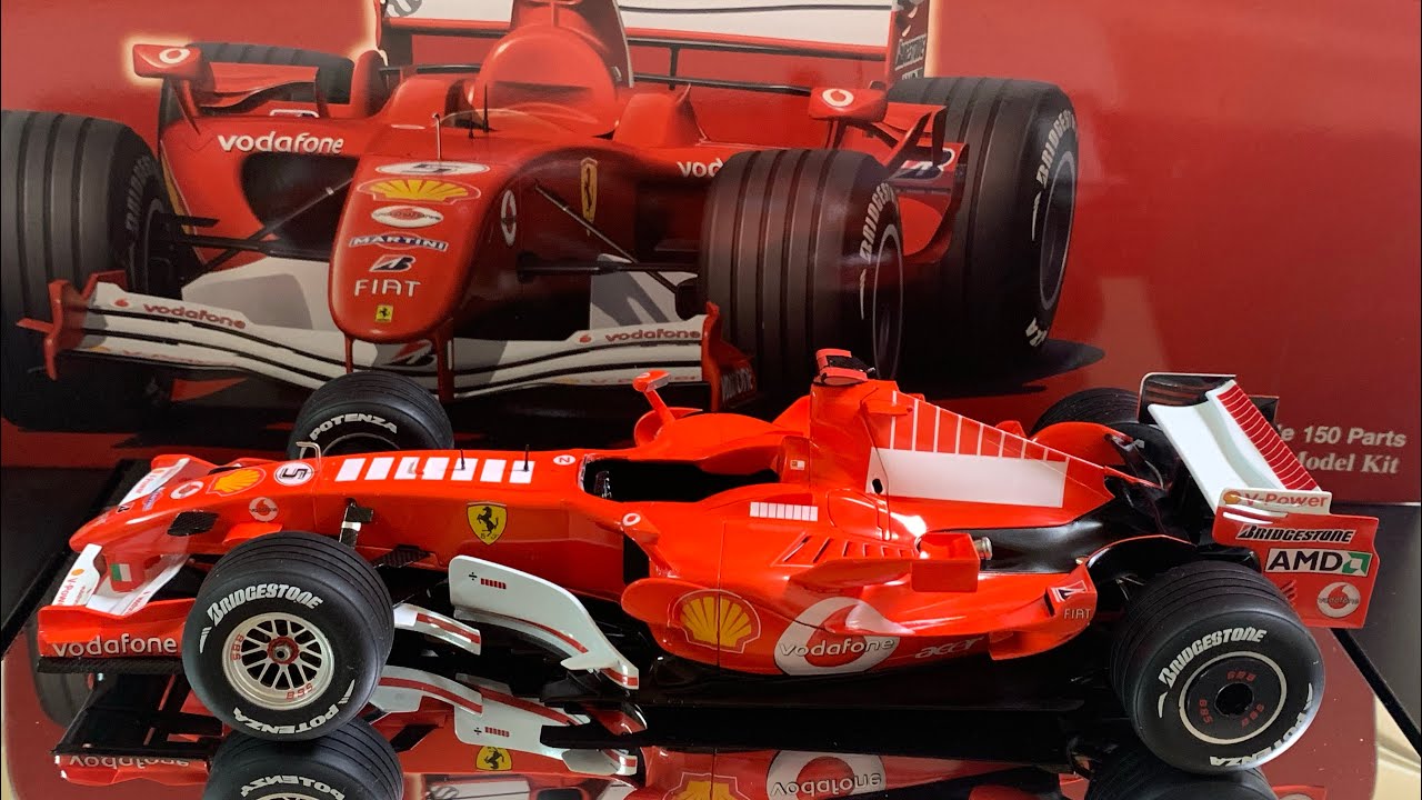 Ferrari 248 F1 2006 Schumacher's last Ferrari FUJIMI 1/20 F1 model kit