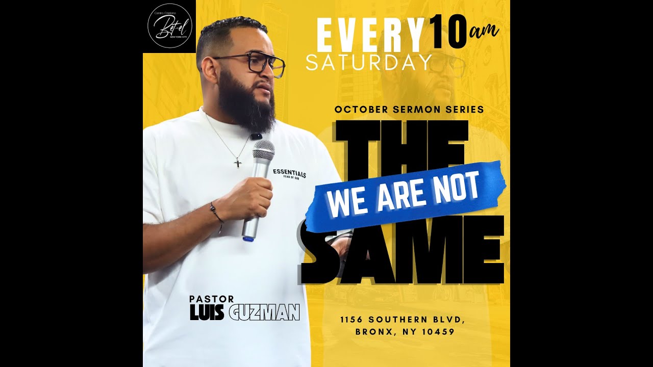 Pastor Luis Guzman - We Are Not The Same Finale