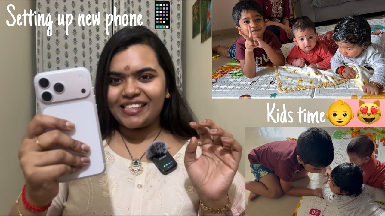 A fun family time 🥰✨ || New phone setup📱💫