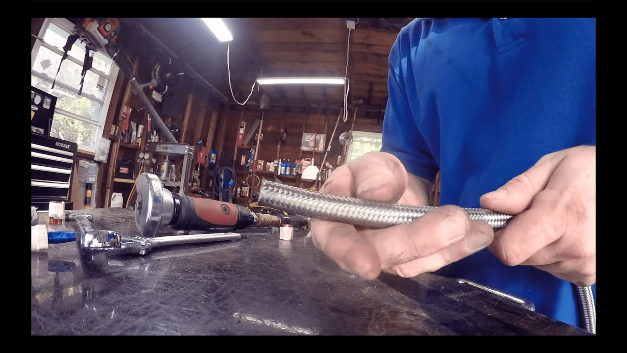 Steel Braided Fuel Line Repair