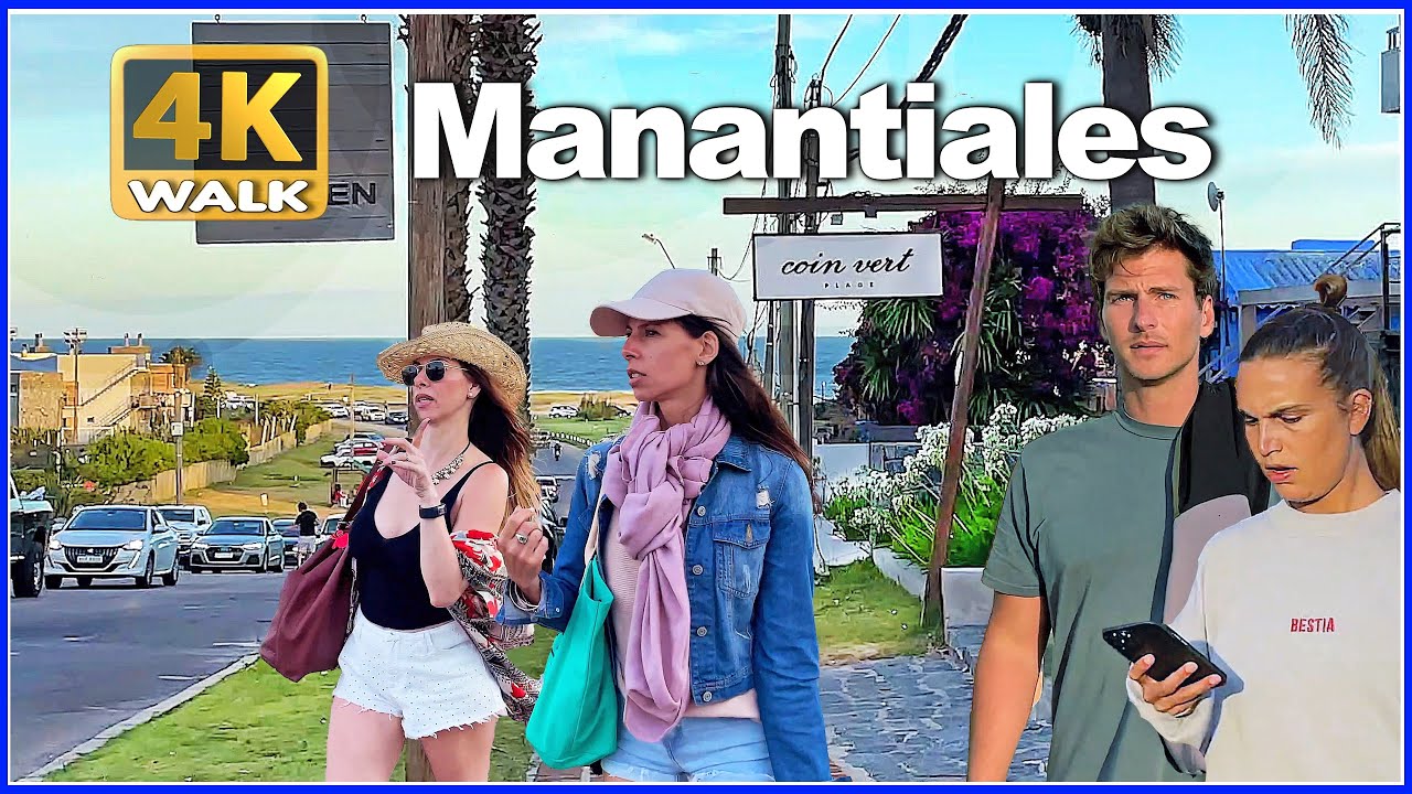 【4K】WALK Manantiales Maldonado URUGUAY 4k video Travel vlog
