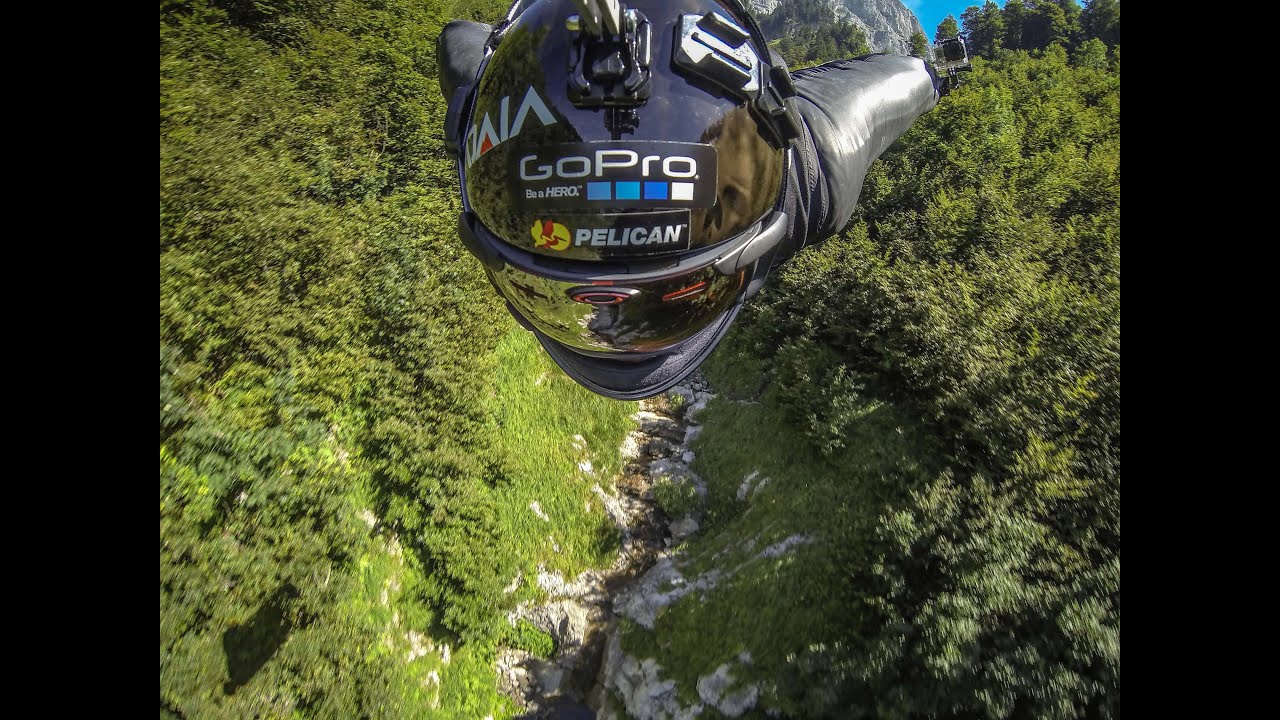 Jeb Corliss training for the Flying Dagger in Switzerland