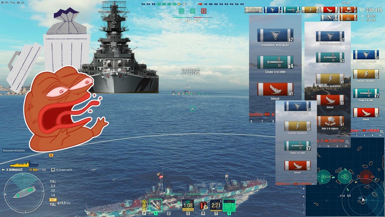 How to Shimakaze in Grand Battle | Community Replay #44