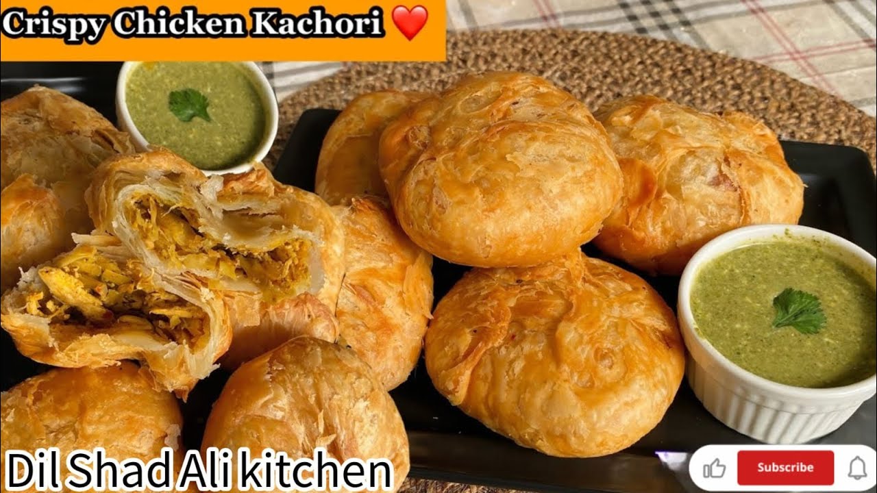 Crispy Chicken Kachori Recipe | Perfect Street Style Snack