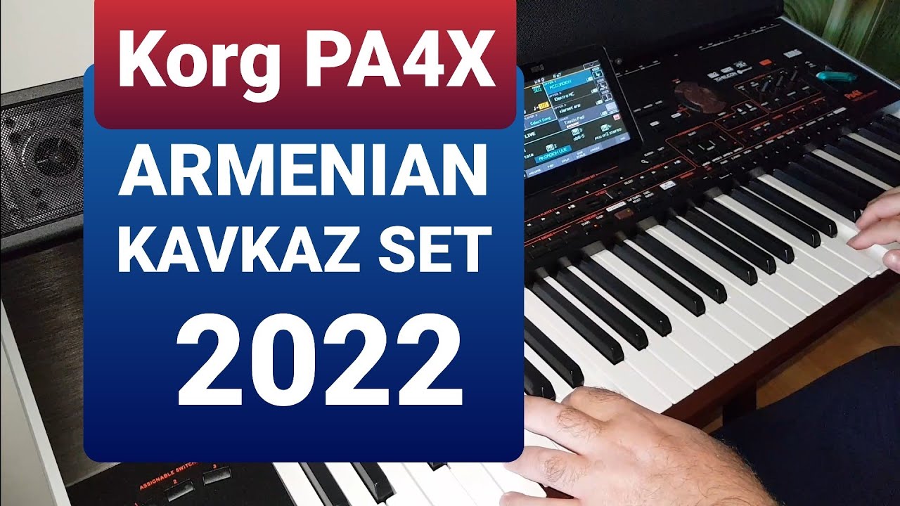 KORG PA4X - Armenian Set 2022