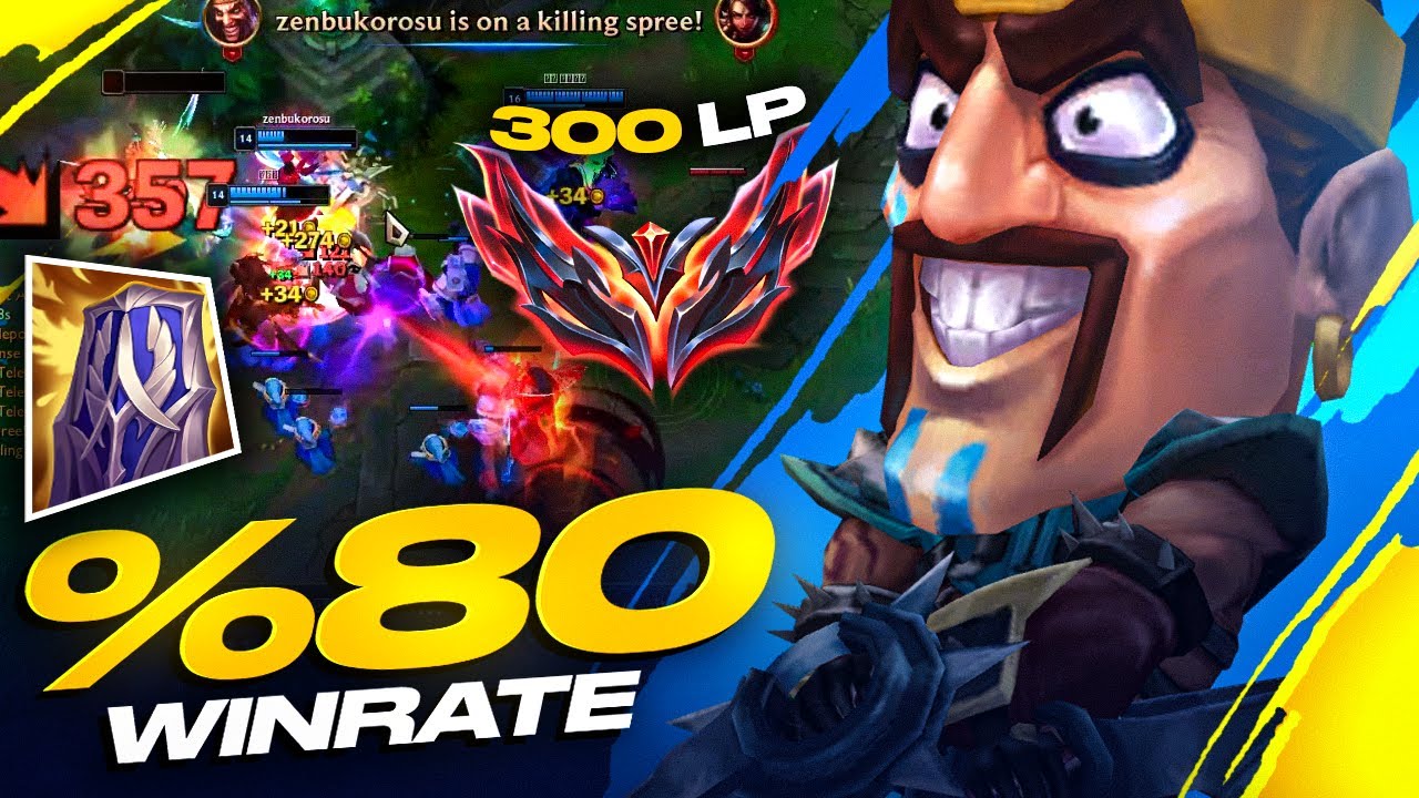 Sadece Draven oynayarak 1 günde GM 300 puan olan oyuncuyu analiz ettim