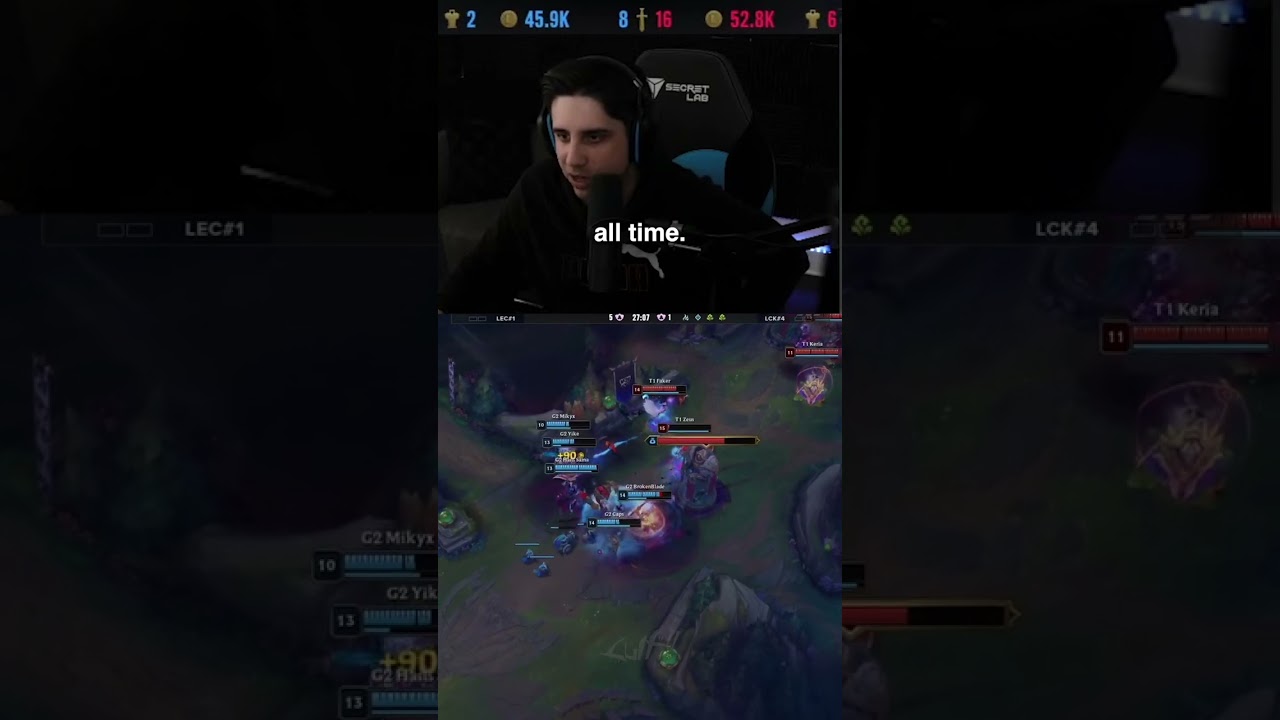 T1 ZEUS SURVIVING THE IMPOSSIBLE 😱