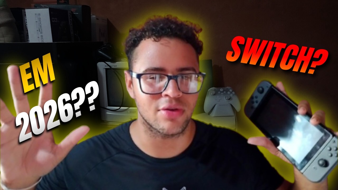 Nintendo Switch em 2026… ainda vale a pena? (Unboxing + Primeiras Impressões) - AlekK