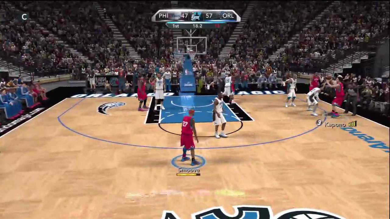 NBA 2K10 - My Player - 1st Game Vs. Magic!