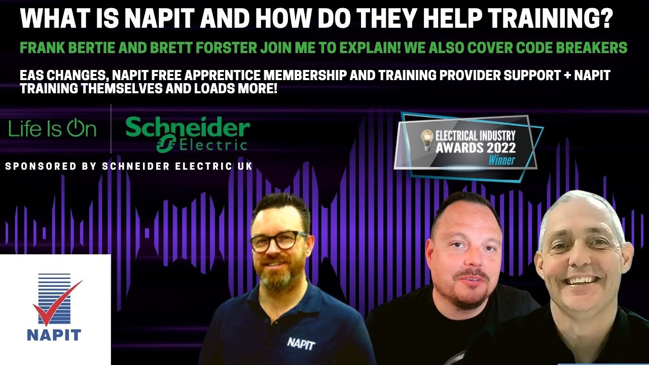 What is NAPIT ??? How do they support training and loads more! With Frank Bertie and Brett Forster