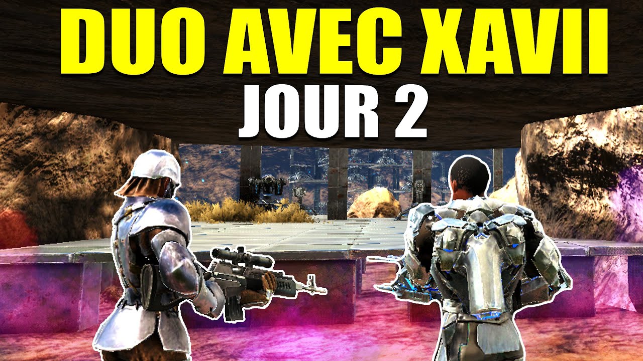 ON BUILD LA MEILLEUR CAVE DE SCORCHED ! AVEC XAVII EN DUO ARK PVP