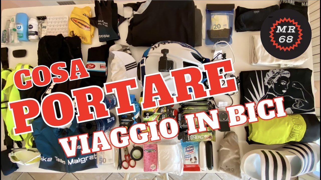 VIAGGIO IN BICI COSA PORTARE