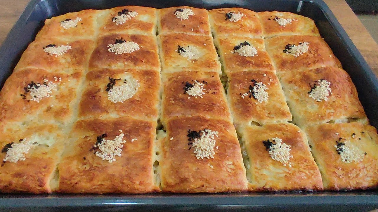 🏆BUNDAN KOLAYI YOK ❗ OKLAVASIZ MERDANESİZ👍PIRASALI BÖREK TARİFİ  #pırasalıbörek