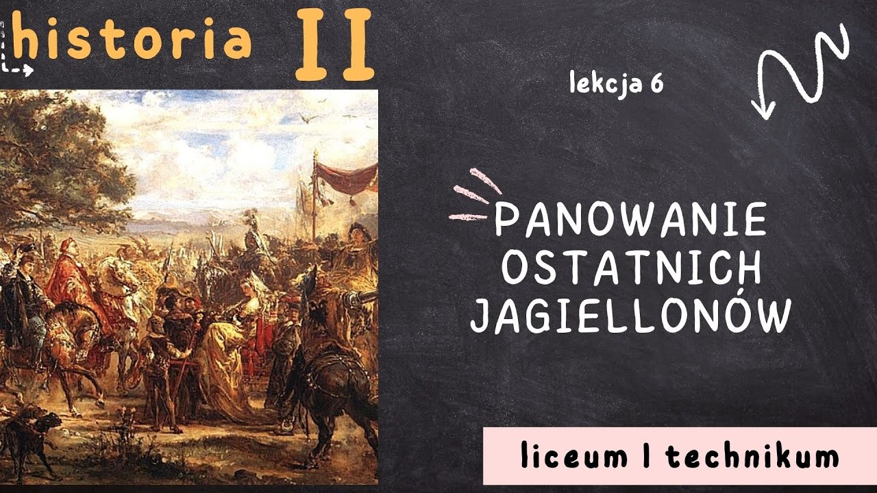 Historia 2 LO [Lekcja 6: Panowanie ostatnich Jagiellonów - poziom podstawowy]