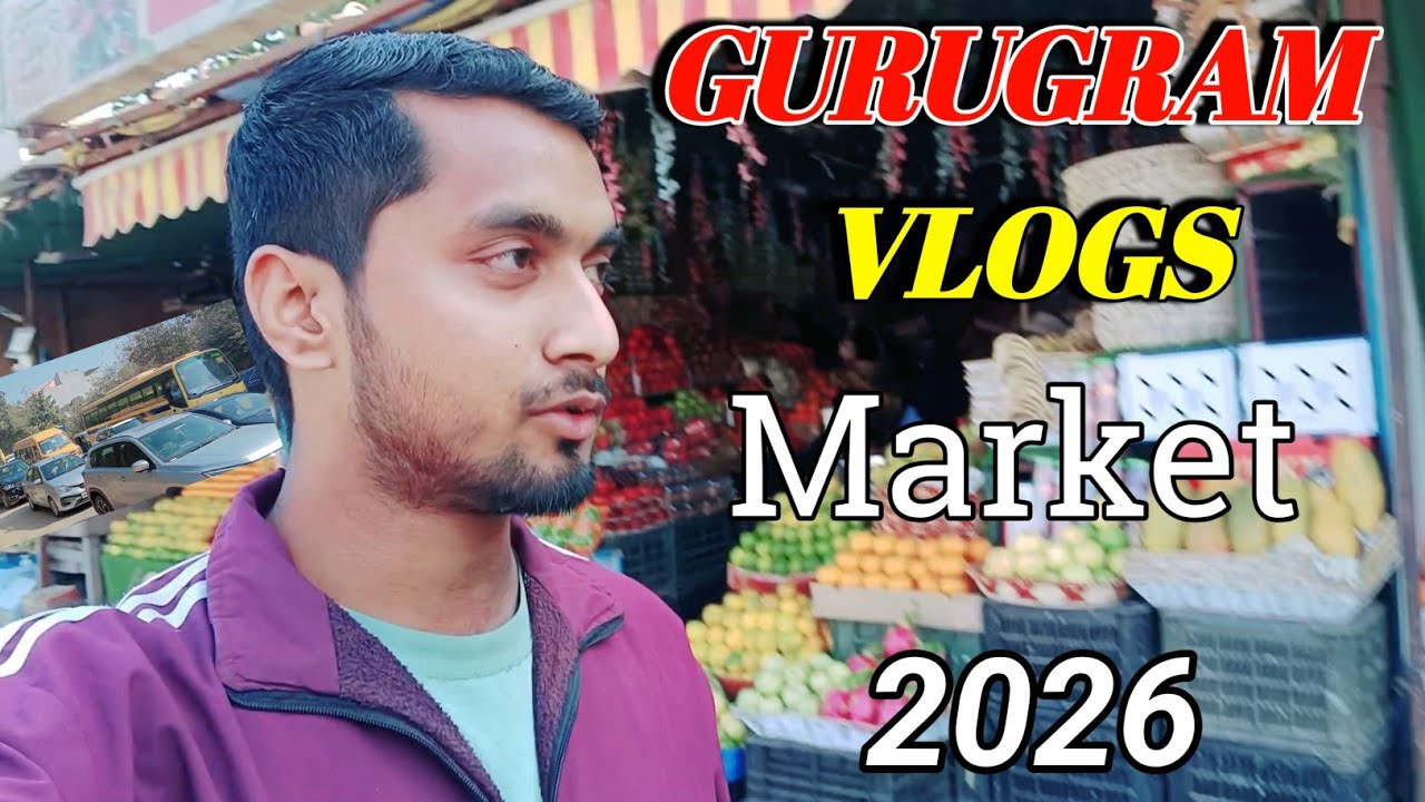Delhi Traffic jam Gurugram // Delhi Fruit Market Vlogs // Market Vlogs // Active Kamal Vlogs 