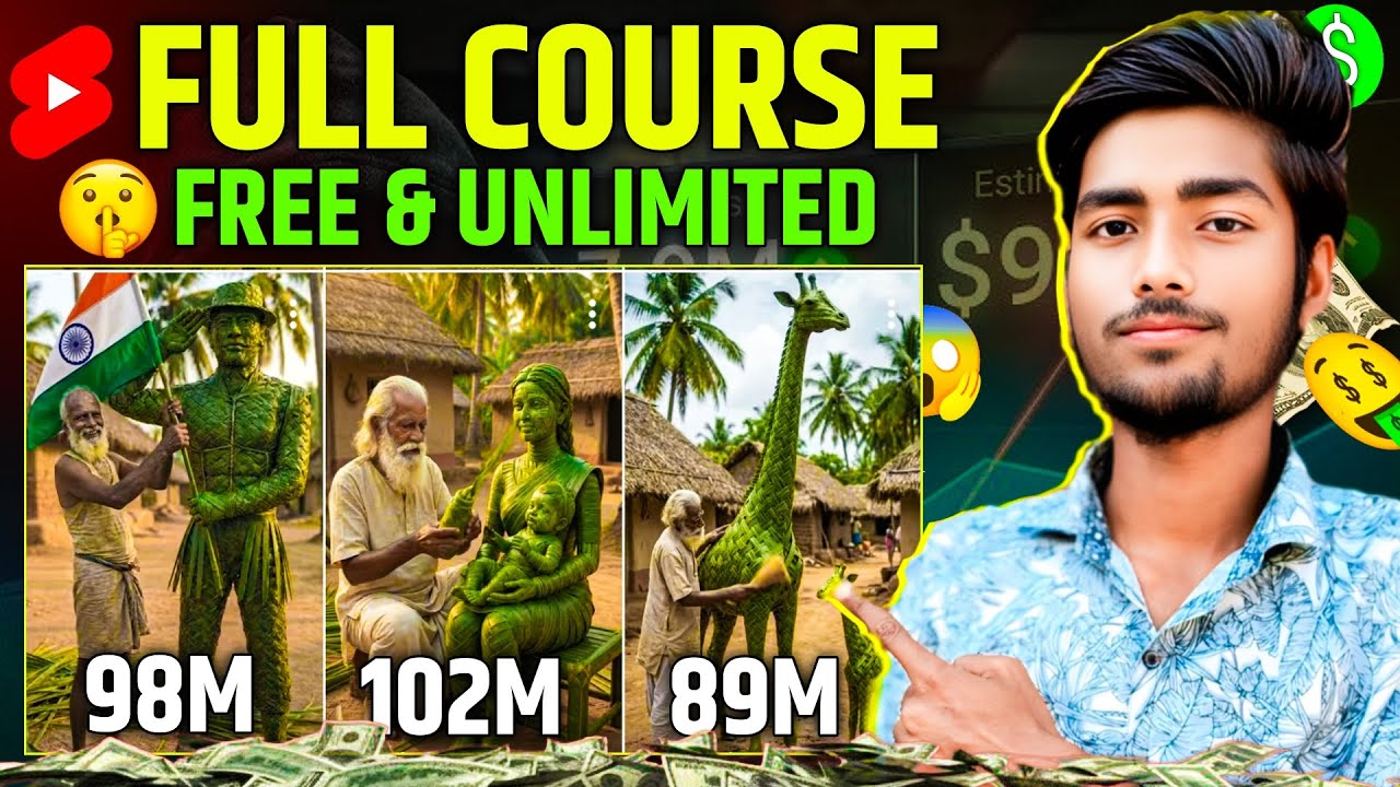 How to Make Al Videos Like Hand Craft Using Free Ai Tool | Hand Craft Video Kaise Banaye Full Course