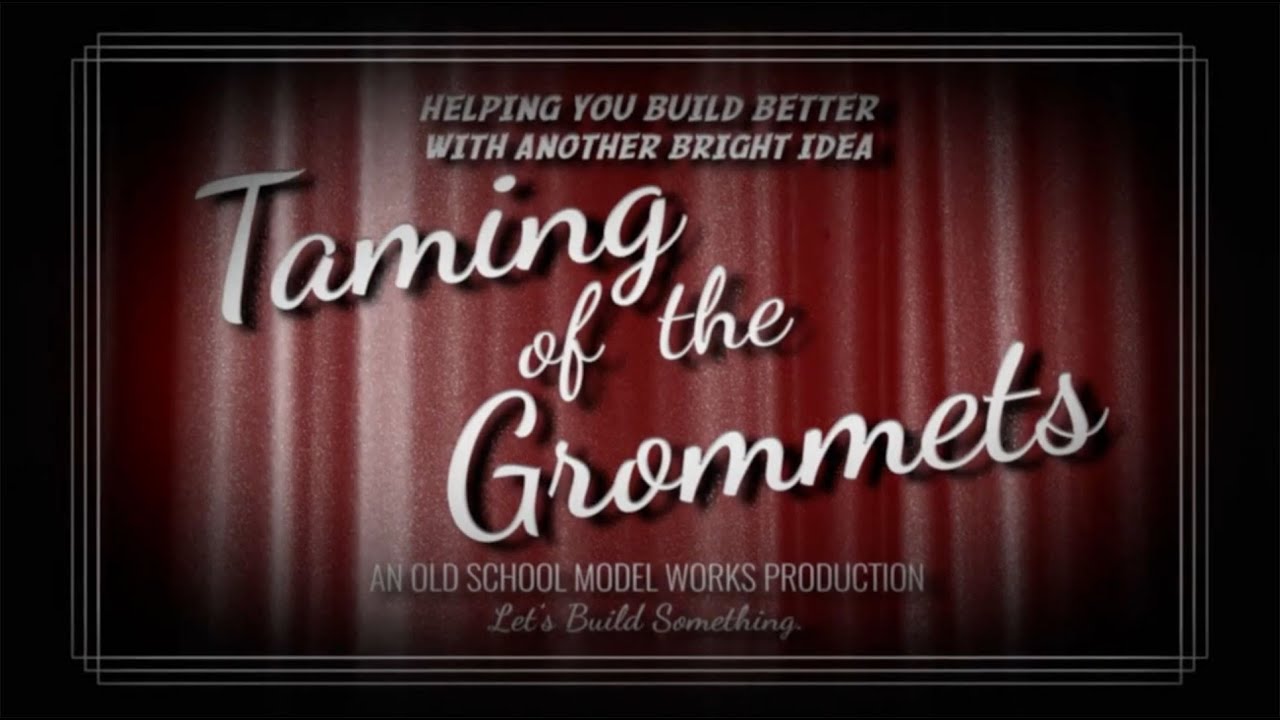 Taming of the Grommets (an Aeromodelling How-To for R/C Aircraft)
