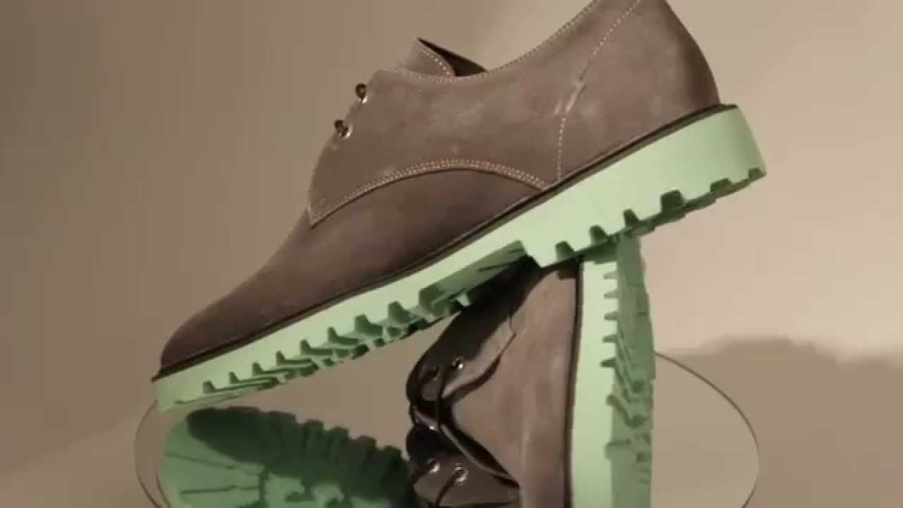 Floris van Bommel 14203/08 premium - veterschoen - grijs suede