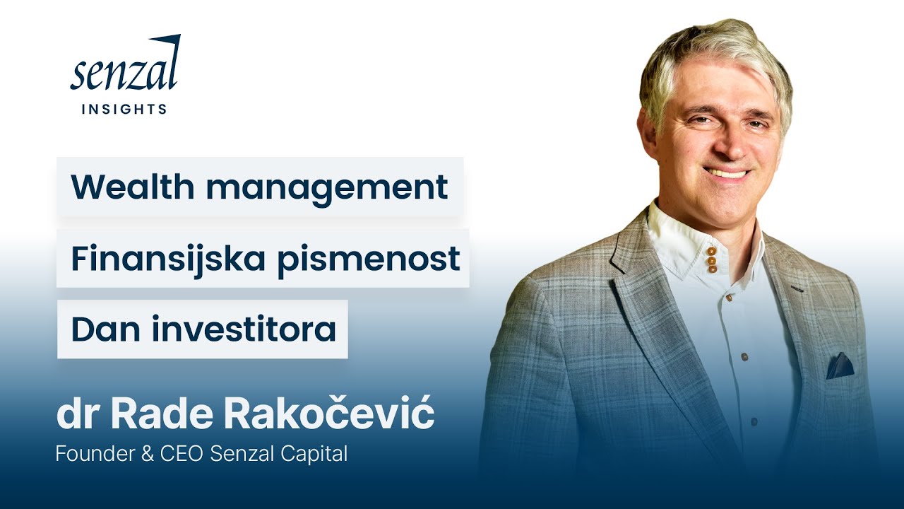 Bez finansijske slobode nema slobodnih ljudi - Rade Rakočević | Senzal Insights