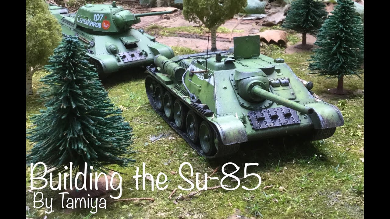 Building Tamiya's 1:35 scale SU-85