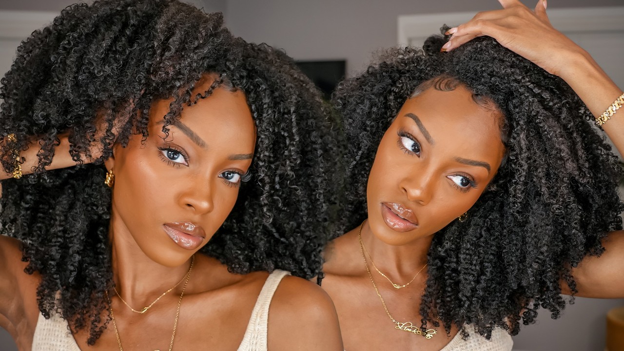 Flip Over Method with Minimal Leave Out | This Wash N Go Lasted 2+ Weeks!!!