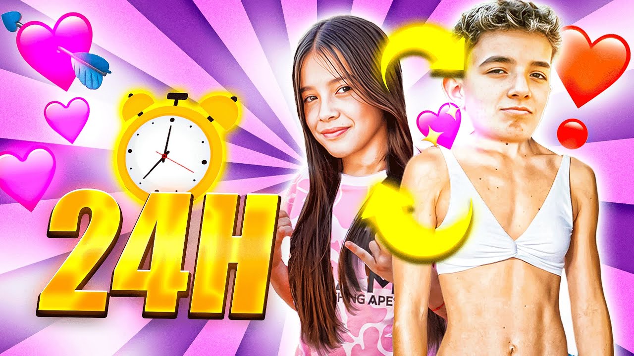 24 HORAS de INTERCAMBIO de VIDAS! *mucha risa*