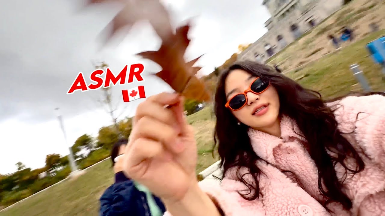 FAST & AGGRESSIVE ASMR in Montreal 🇨🇦🍁 | City & Nature Sounds