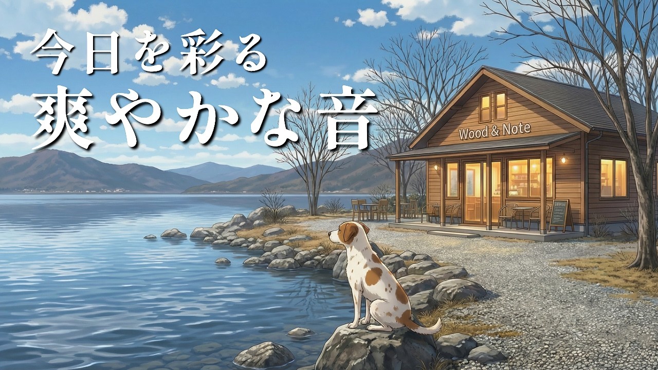 心に活力を与える爽やかなBGM 🌿 作業用・勉強用 ピアノ & ギター | Upbeat Acoustic / Wood & Note