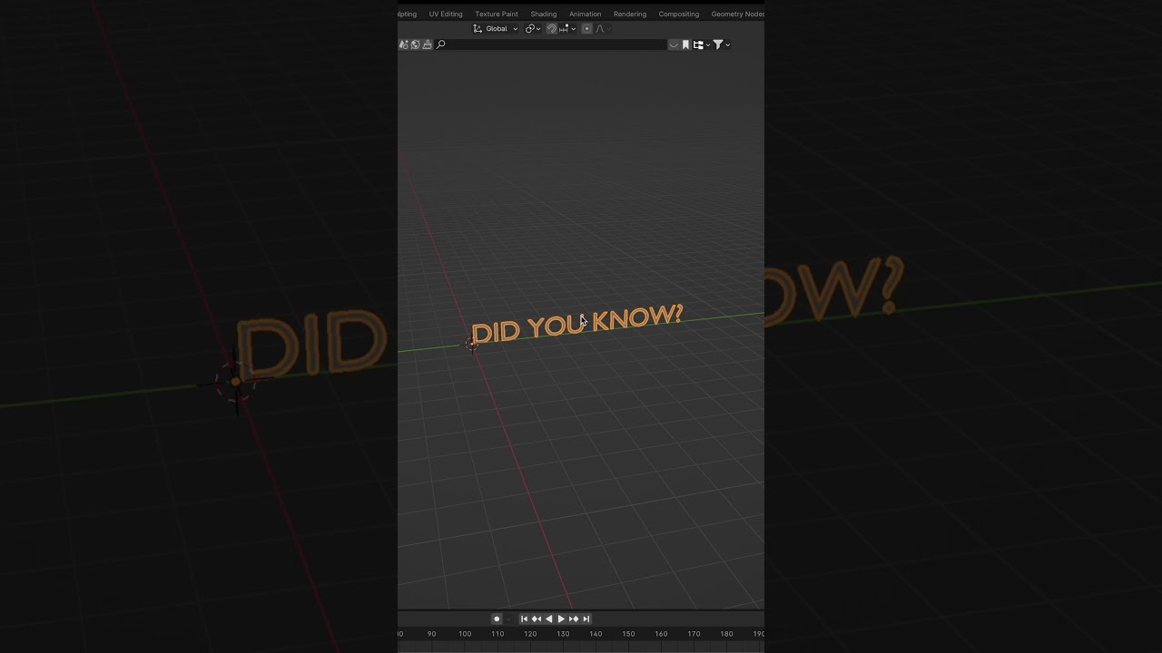 Easy text editing in Blender