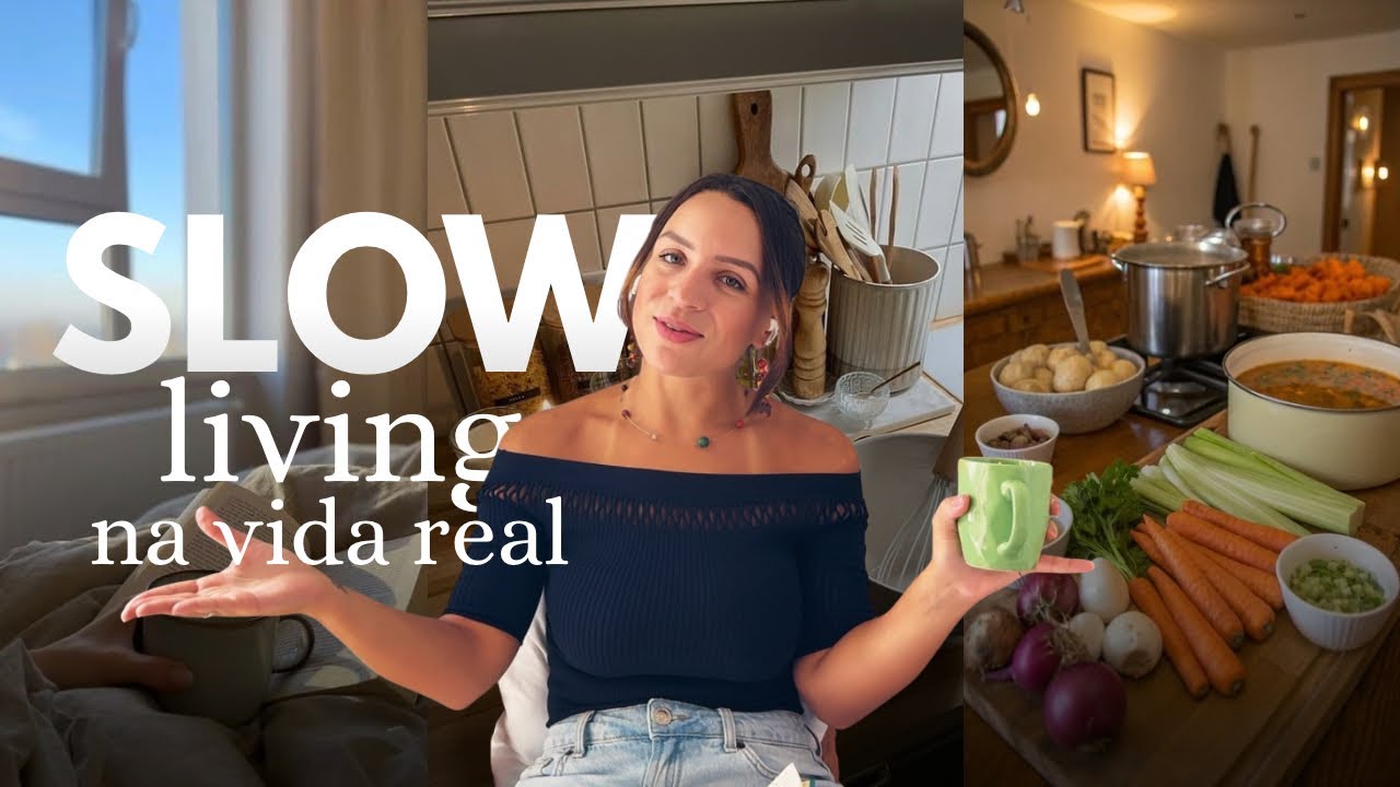 VIVER além do checklist (testei o slow living em um dia caótico) 