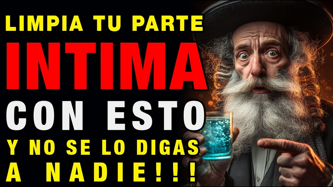 PURIFICA tu ZONA ÍNTIMA con Esto y ROMPE Toda Maldición | Sabiduría Judía