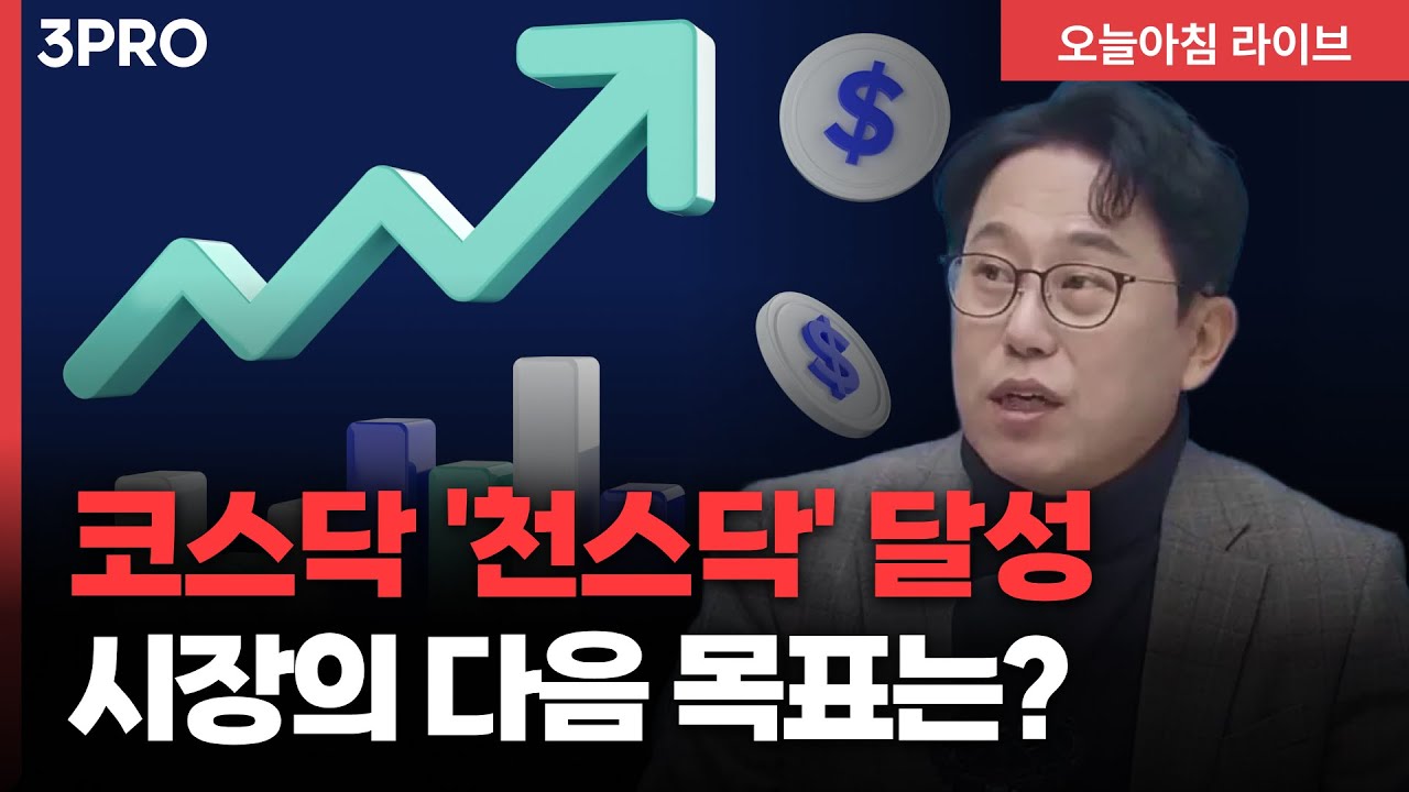 코스닥 급등하며 1,000p 돌파…매수 사이드카 발동 | 박병창 이사 [마켓 인사이드]