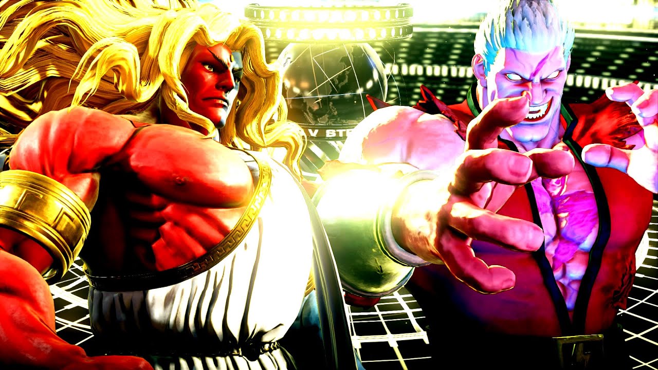 Gill vs Bison (Hardest AI CPU) - Street Fighter 5