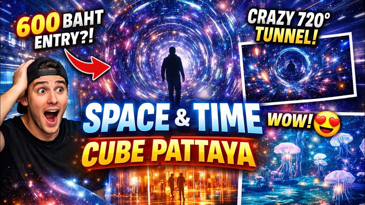 Самое «инстаграмное» место в Паттайе? Обзор Space & Time Cube!