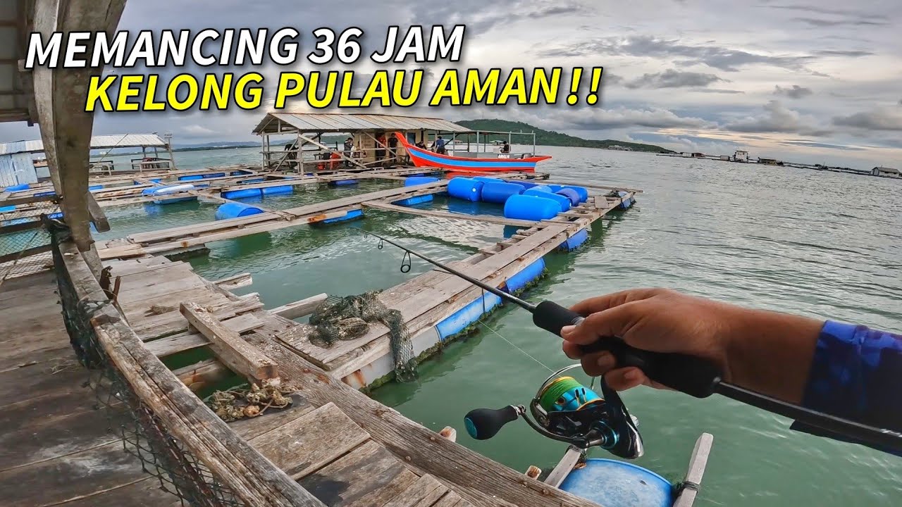 Memancing SELAMA 36 JAM di Kelong! IKAN APA Yang Kami Dapat?!