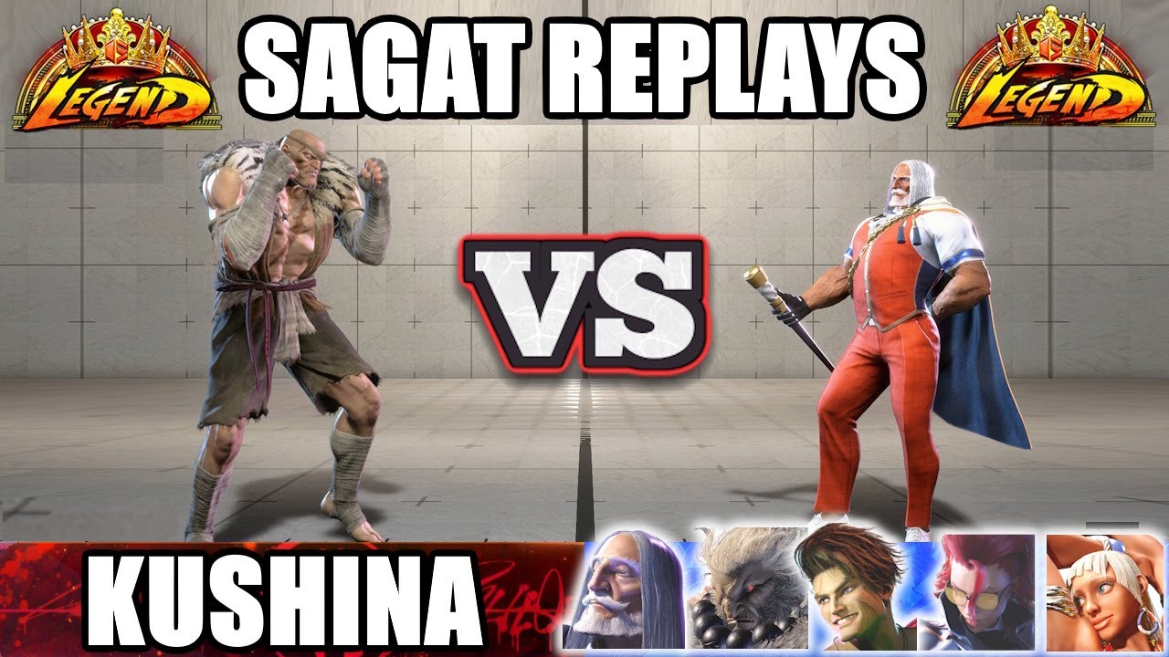 Street Fighter 6 - #4 Ranked Sagat Kushina vs Legend Rank Opponents