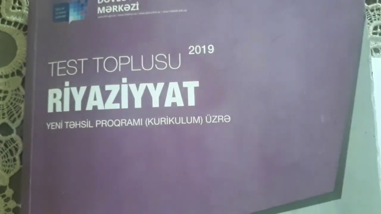 Test toplu.2019.Ədədin loqarifmi.Loqarifmin xassələri (1-99)